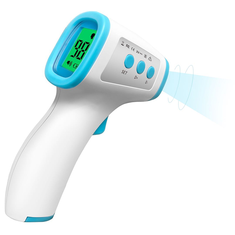 Pistola de temperatura precisa portátil Termômetro infravermelho digital sem contato