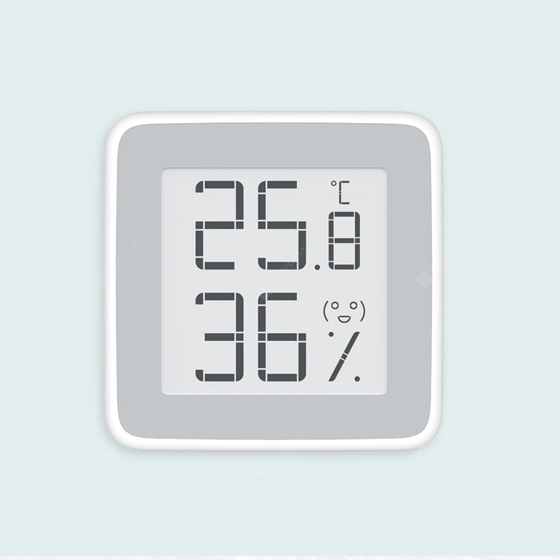 C201 Eletrônico E-ink Screen Thermometer Higrômetro 1 unidade da Xiaomi youpin - Branco